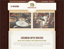 Tablet Screenshot of greenbeanroasters.com